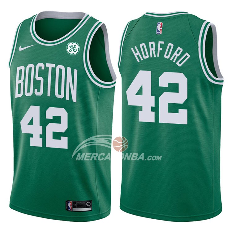 Maglia NBA Autentico Celtics Horford 2017-18 Verde